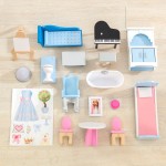 Casuta pentru papusi Castelul Disney Princess Magical Dream Castle Dollhouse Frozen KidKraft cu sunete si lumini